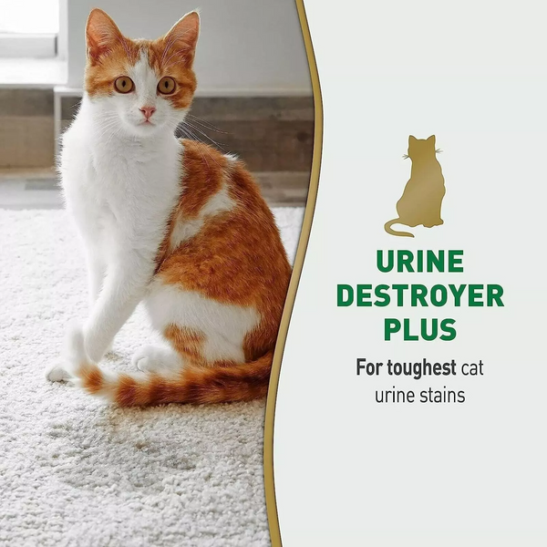 Nature's Miracle Urine Destroyer Plus Enzymatic Formula Foam for Cats (17.5 oz)