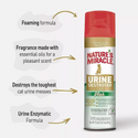 Nature's Miracle Urine Destroyer Plus Enzymatic Formula Foam for Cats (17.5 oz)