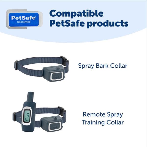 PetSafe Unscented Replacement Spray Cartridges for Spray Dog Bark & Training Collar