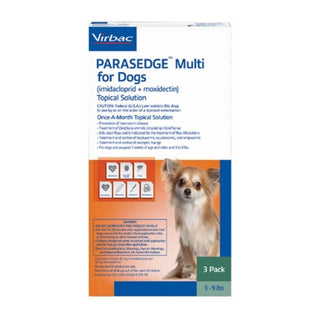 Parasedge Multi for Dogs 3-9 lbs 1 Dose