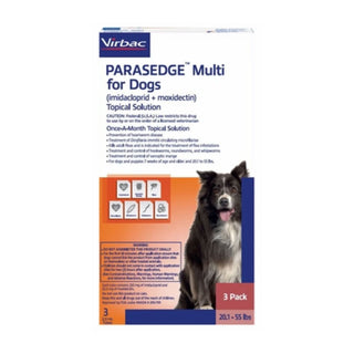 Parasedge Multi for Dogs 20.1-55 lbs, (Red Box)