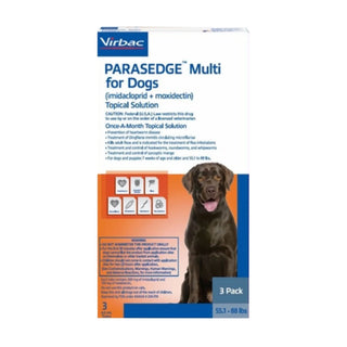Parasedge Multi for Dogs 55.1-88 lbs, (Blue Box)