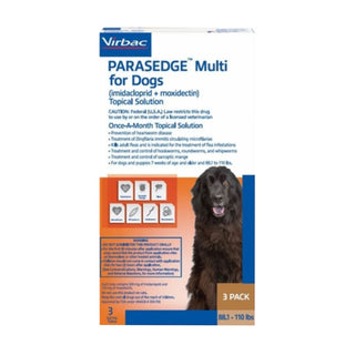 Parasedge Multi for Dogs 88.1-110 lbs, (Brown Box)