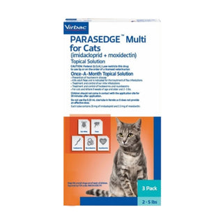 Parasedge Multi for Cats 2-5 lbs 1 dose