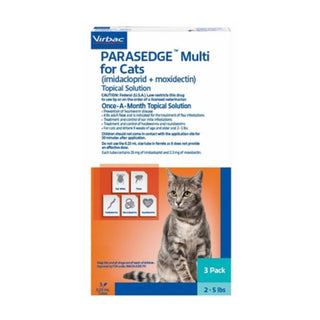 Parasedge Multi for Cats 2-5 lbs, (Teal Box)