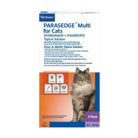 Parasedge Multi for Cats 9.1-18 lbs, (Purple Box)