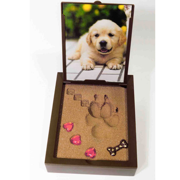 PawPals Paw Print Keepsake Classic Mold Kit puppies