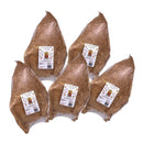 Barking Buddha Peanut Butter Cow Ears Dog Chew, 5-count