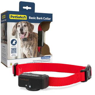 PetSafe Static Basic Waterproof Dog Bark Collar, Red