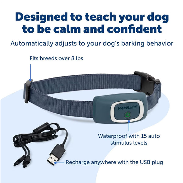 PetSafe Lite Waterproof Rechargeable Static Dog Bark Collar