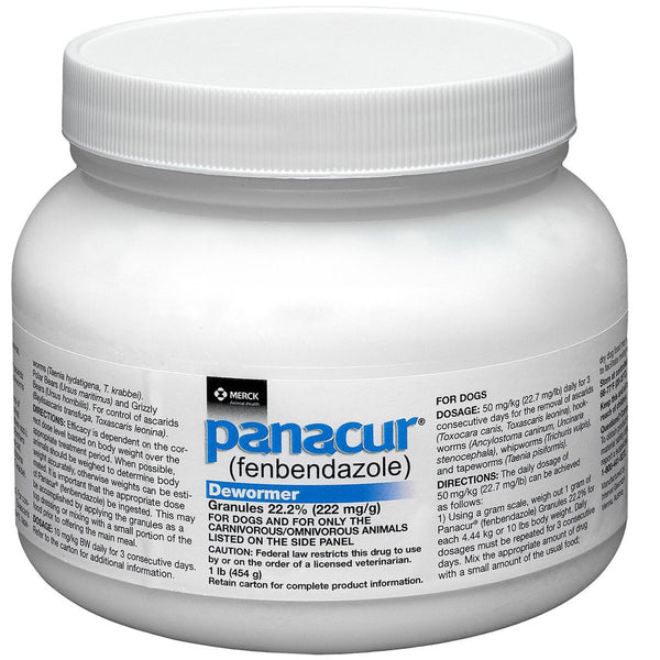 Panacur® Dewormer Granules 22.2% for Dogs (1 lb)