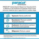 Panacur Dewormer Granules 22.2% for Dogs (1 lb) Pet Medicine.