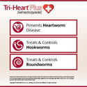 Tri-Heart Plus for Dogs up to 25 lbs (6 Chewable Tablets)