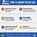 PeakTails Hip & Joint Plus HA for Dogs