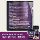 PeakTails Dematrix Skin & Coat Chewable Tablets for Dogs