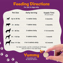 PeakTails Dematrix Skin & Coat Chewable Tablets for Dogs