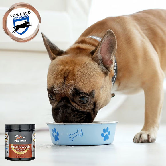PeakTails Joint Support For Dogs MSM Powder Chicken Flavor