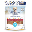 ProDen PlaqueOff System dental care bones packaging for dogs on a white background