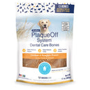 ProDen PlaqueOff System dental care bones packaging for dogs on a white background