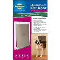 PetSafe Freedom Aluminum Pet Door for Dogs & Cats, White, Large