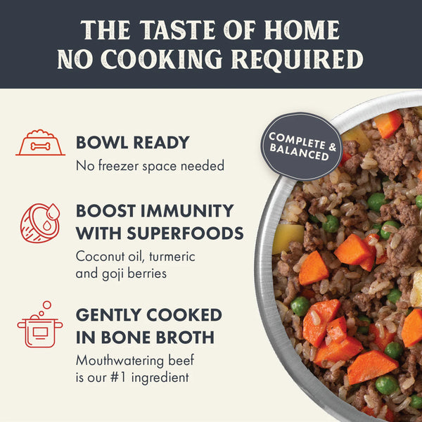 Health Extension Gently Cooked in Broth Beef & Potato Recipe Pouches for Dogs