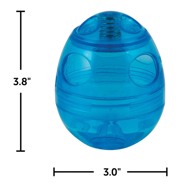 PetSafe Funkitty Egg-Cersizer Treat Dispenser Cat Toy