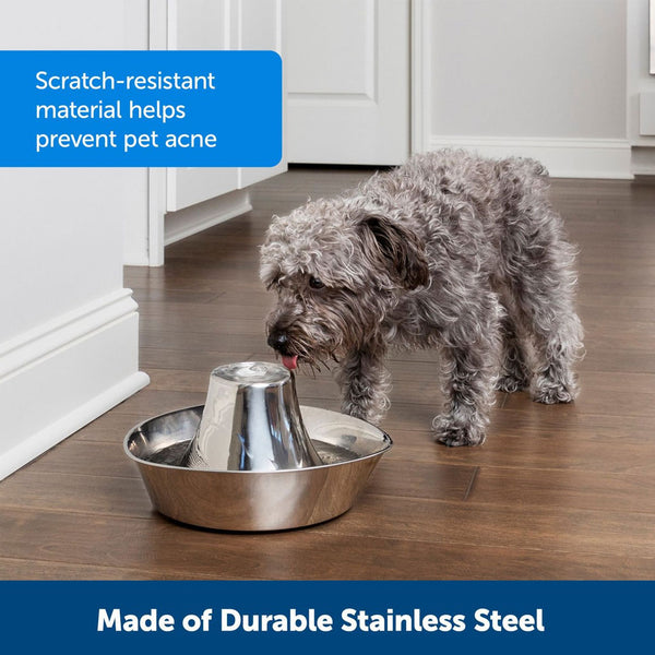 PetSafe Seaside Stainless Steel Water Fountain