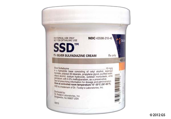 Silver Sulfadiazine Cream (400 gm tub)