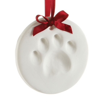 Pearhead Pawprints Ornament