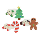 Multipet Holiday Lamb Chop Cat Toy, Assorted Designs (2 Pk)-4