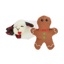 Multipet Holiday Lamb Chop Cat Toy, Assorted Designs (2 Pk)-1