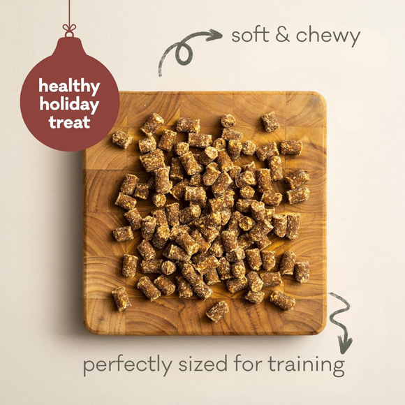 Polkadog Holiday Season's Eatings Turkey & Cranberry Soft & Chewy Training Dog Treats (12 oz)