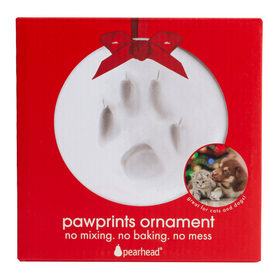 Pearhead Pawprints Ornament - 0