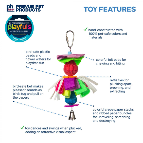 Toy for Preening Play