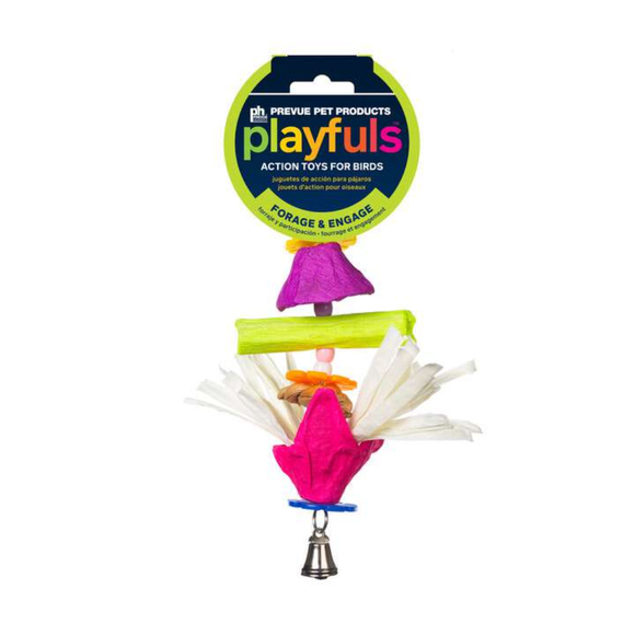 Pervue Pet Playfuls Whirly Bird Bird Toy