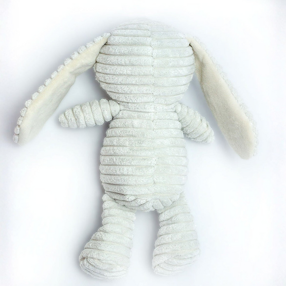 ThoozyPet Tuff & Cuddly Bunny Plush Dog Toy 12.5"