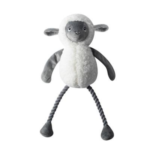 PetShop by Fringe Studio Little Lamby Plush Dog Toy