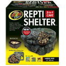 Box of Zoo Med Repti Shelter with a snake on the packaging
