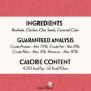 Etta Says! Premium Crunchy Chew Bars Chicken + Chia Dog Treats