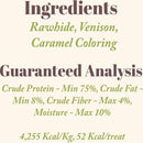 Etta Says! Premium Crunchy Deer Dog Chew Treats