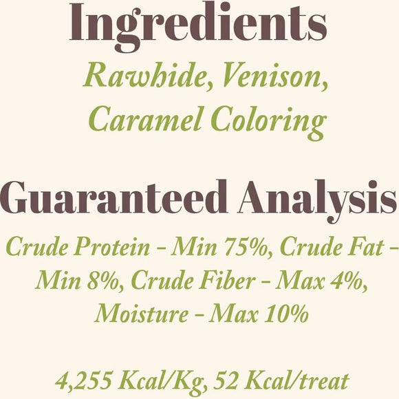 Etta Says! Premium Crunchy Deer Dog Chew Treats