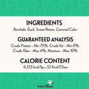 Etta Says! Premium Crunchy Chew Bars Duck + Sweet Potato Dog Treats