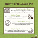 Etta Says! Premium Crunchy Chew Bars Pork + Apple Dog Treats