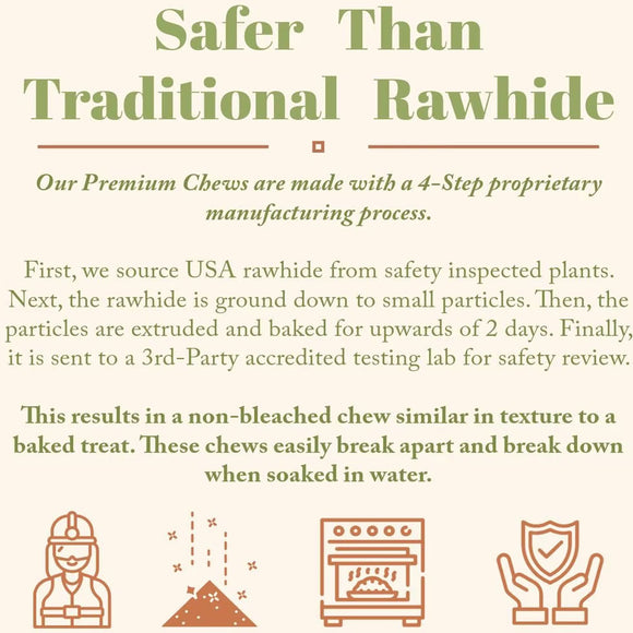 Etta Says! Premium Crunchy Rabbit Dog Chew Treats