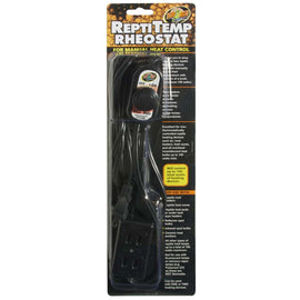 ReptiTemp Rheostat packaging with product inside on a white background