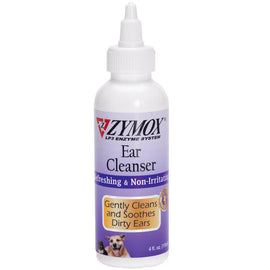 Zymox Enzymatic Ear Cleanser Liquid for Dogs & Cats - 4fl oz