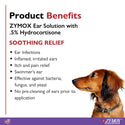 Zymox ear solution Hydrocortisone  benefits