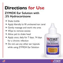 Zymox ear solution Hydrocortisone directions