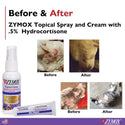 zymox topical spray before and after
