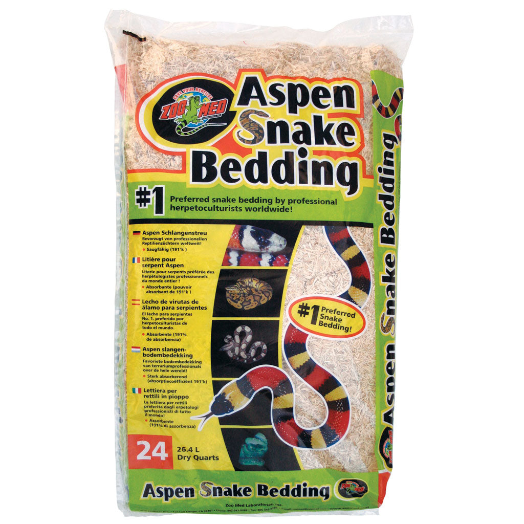 Zoo Med Aspen Snake Bedding, 24 qt